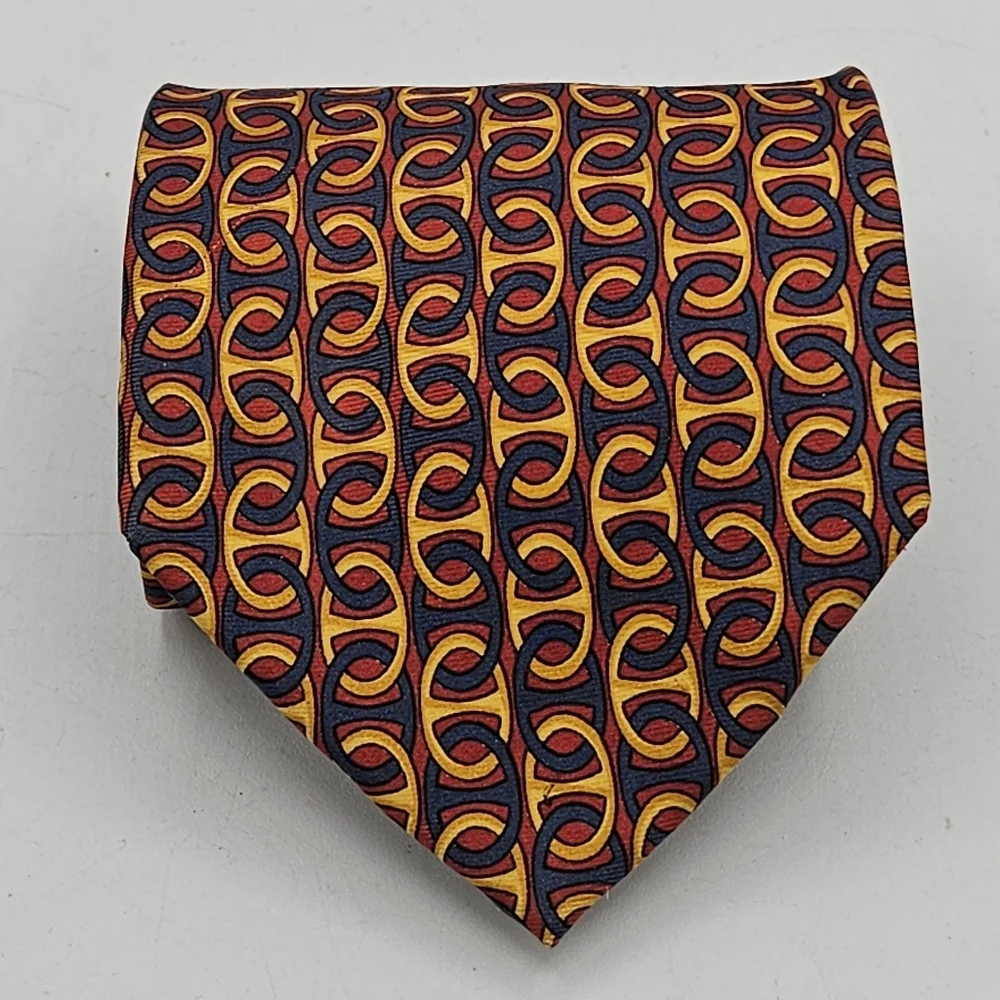 GUCCI Designed By Paolo Gucci Men's Vintage Silk Tie